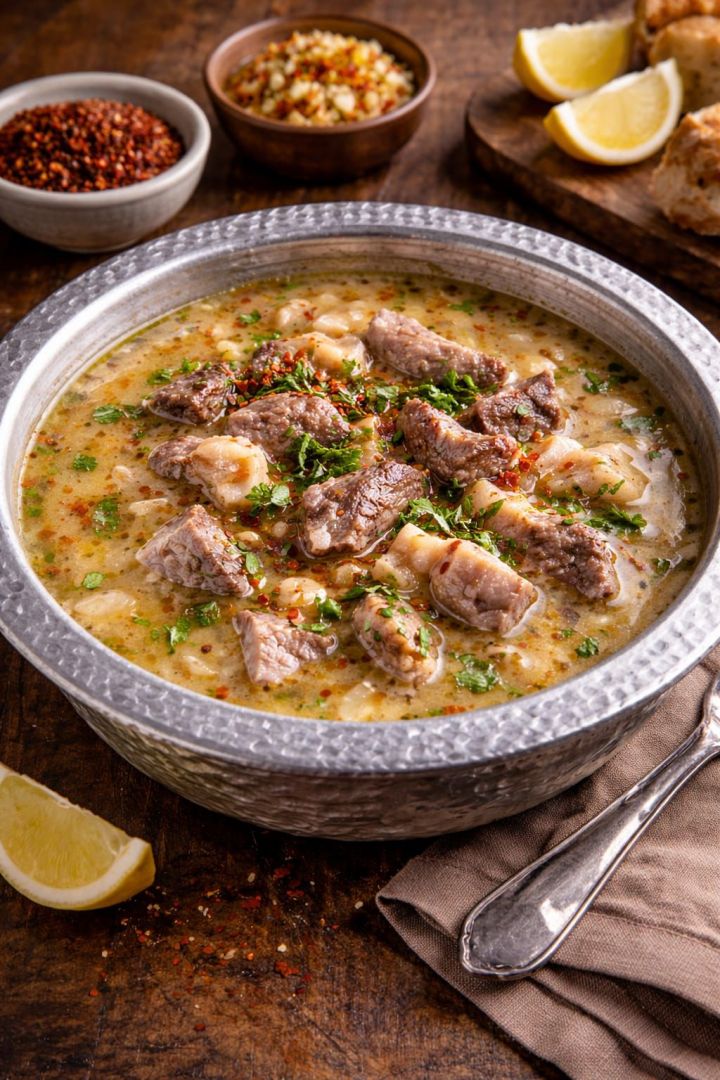 Kelle Paça Çorbası 